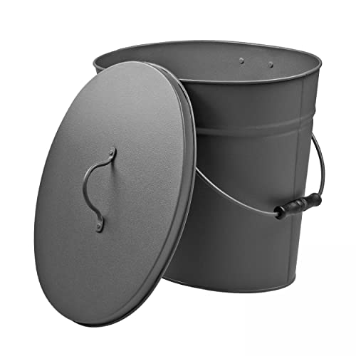 Produktfoto von raik R1016 Raik Ascheeimer Helmut, grau, 18 L