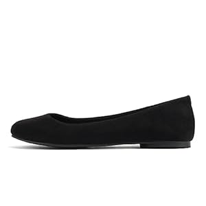 Soda Kreme Comfortable Basic Shoes Women Ballet Flat Round Toe Gel Insole