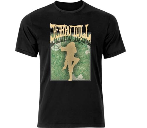 Jethro Tull Vintage Style Rock T Shirt Black XL