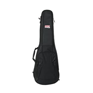 GFLEX 20mm padding on all sides Pick-Clip to hold emergency pick Padded backpack style straps and contour back padding for comfort Large exterior pocket Internal headstock and bridge reinforcement to prevent wear