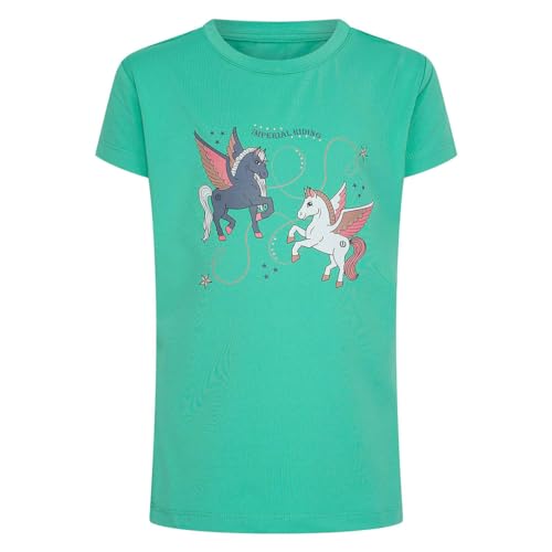 T-shirt enfant Imperial Riding IRHSky Tiffy turquoise pour le poney