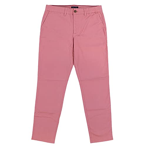 Tommy Hilfiger Womens Slim Strech Chino Pants (2, Blush)
