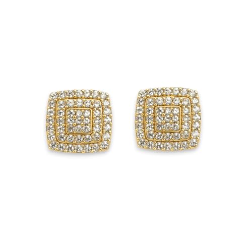 ACCESSHER Women's & Girls Gold-Plated Sparkling American Diamond ...