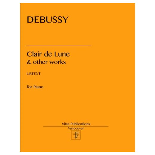 Debussy Clair de Lune: and other works
