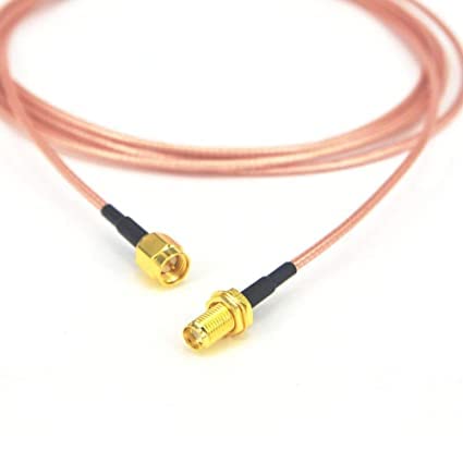 GraspaDeal RG316 SMA Male to SMA Female RF Connector Adapter WiFi Antenna Extension Cable 2Meter (B0C4PV98SC) Amazon Price History, Amazon Price Tracker