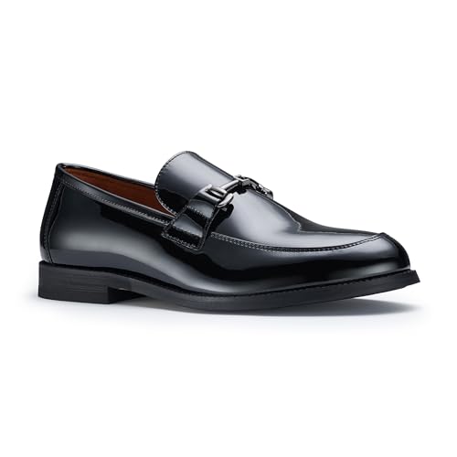 Image of Ferro Aldo Men's Premium Moc Toe Loafers | Casual & Dress Styles with Tassels & Horsebit Buckles
