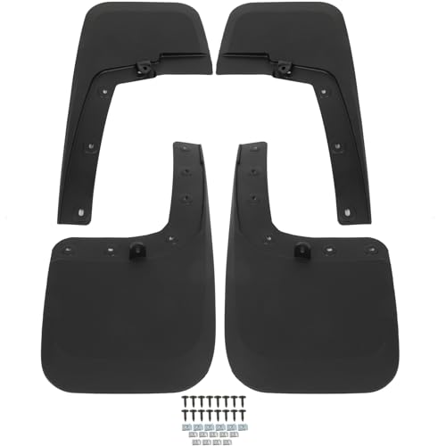 Image of ECCPP 4Pcs Mud Flaps Splash Guards 2024 for Ford Ranger 2.0L 2.3L 3.0L Front & Rear Mud Guards