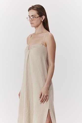 Gottex Beach Life Terra Bandeau U Wire Midi Dress Cover-Up - Adjustable Removable Straps, Elastic Back Band, Side Slits4