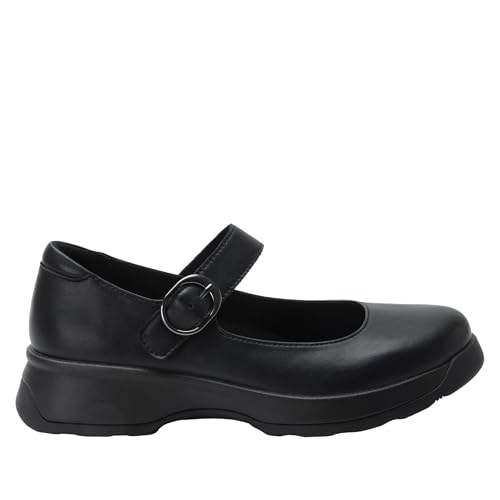 Image of Alegria Women's Jazmine Leather Mary Jane Comfort Loafer