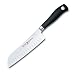 Wusthof 4175-7 Grand Prix II Hollow Edge Santoku, 7 inches, Black