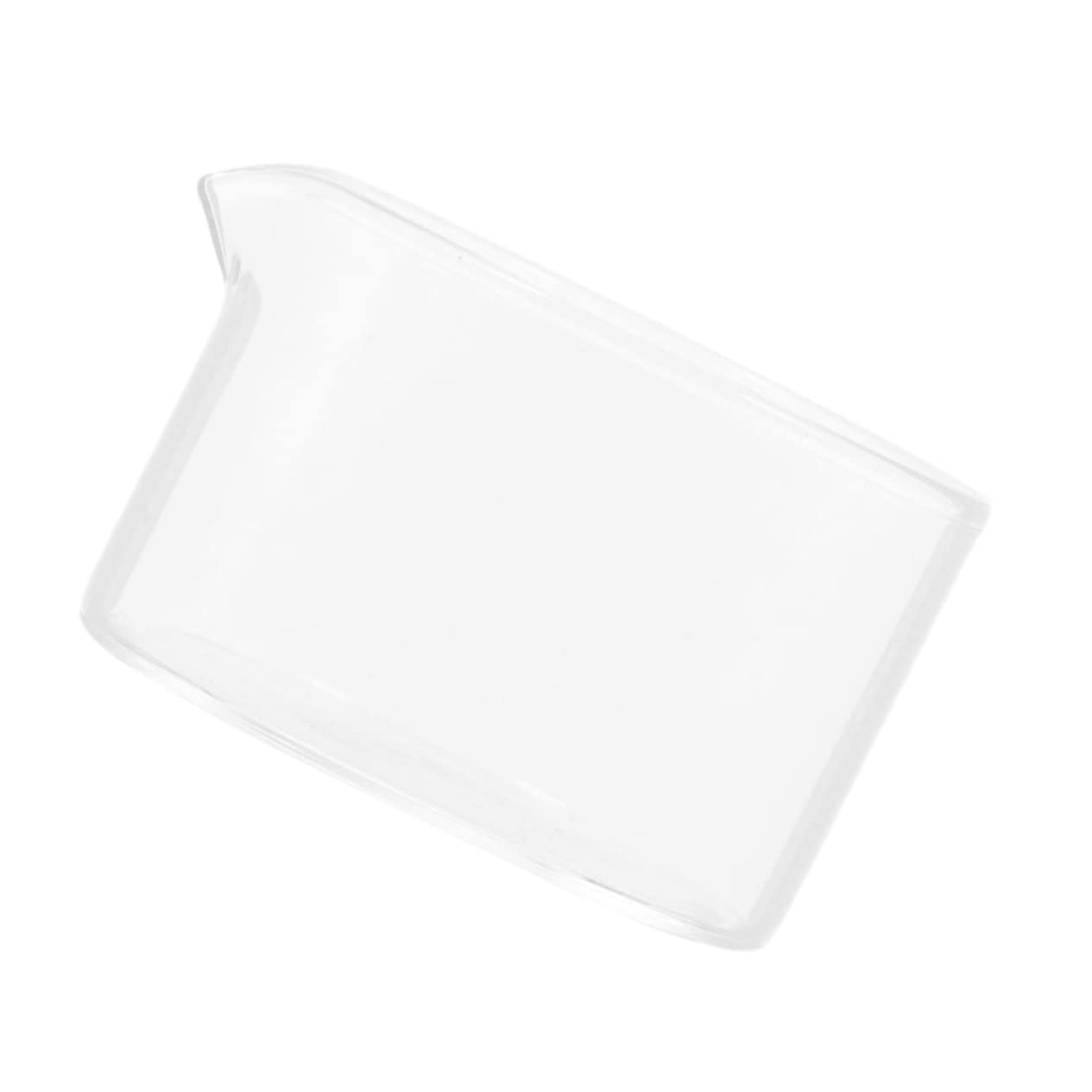 VILLFUL Glass Crystallization Dish Laboratory Equipment Dish Evaporation Tool Laboratory Petri Dish Labs Evaporating Basin Scientific Dish Crystallizing Dish with Spout and Heavy-Duty Rim