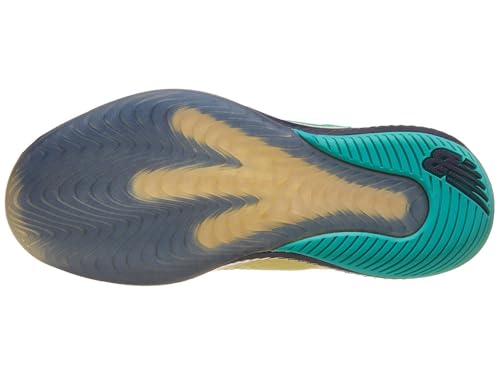 Image of New Balance Women's FuelCell 996 V6 Tennis Shoes, Parchment /Nb Navy, 8