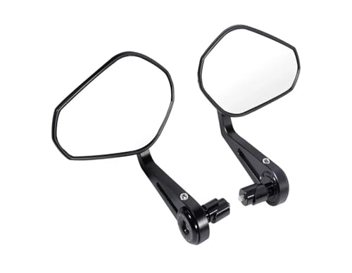 Espejos de extremo de manillar moto en aluminio para serie Honda CB