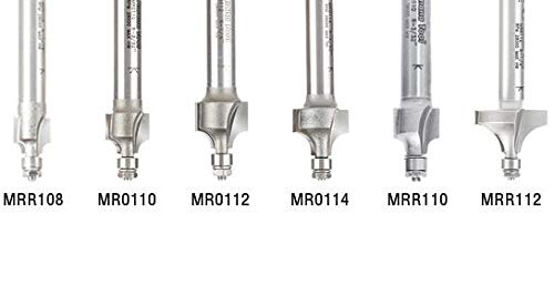 Miniatura 5 de Amana Tool - Redondeo de esquina miniatura con punta de carburo MRR110 Radio 316 x 916 de diámetro x 38