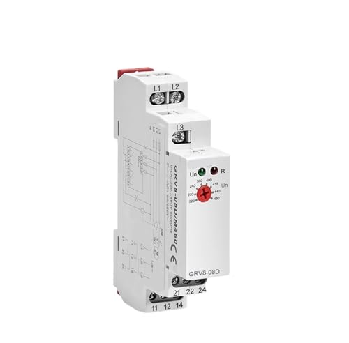 Relais de protection séquence phase 380V coupure électricité pompe eau GRV8-M460