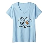 Photo Gallery donna love my beagle design artistico maglietta con collo a v Photo Gallery donna love my beagle design artistico maglietta con collo a v