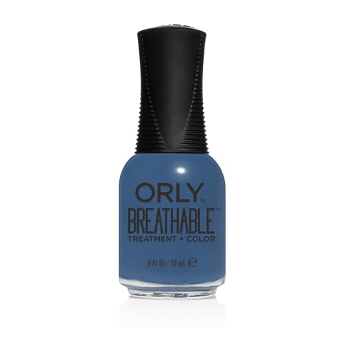 ORLY Breathable Treatment + Colour, De-Stressed Denim Nail Polish 18ml