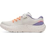 Under Armour Girls' Pre School Surge 4 Alternate Closure, (110) Summit White/Purple Luxe/Electric Tangerine...