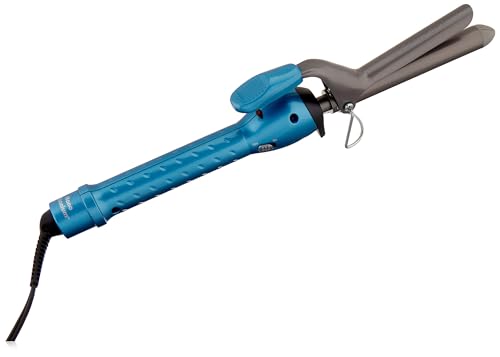 BaBylissPRO Nano Titanium Spring Curling Iron, 3/4' Professional Spring Hair Curler for Long Lasting Curls & All Hair Types