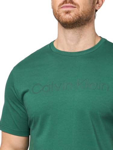 Image of Calvin Klein Men's Relaxed Fit CK Logo Crewneck T-Shirt