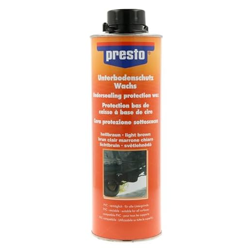 Unterbodenschutz Wachs hell Inhalt: 1000 ml 5 Unterbodenschutz Wachs hell Inhalt: 1000 ml