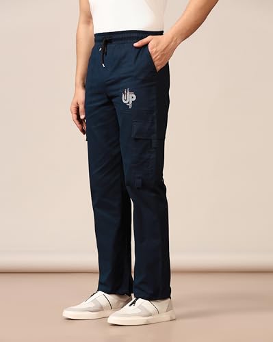 Image of TOPLOT Cotton Multi-Pocket Cargo Pant for Men