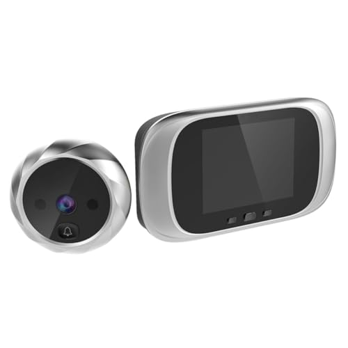 Mirilla digital inteligente Kichvoe con pantalla y gran angular de 90 grados para puertas 2