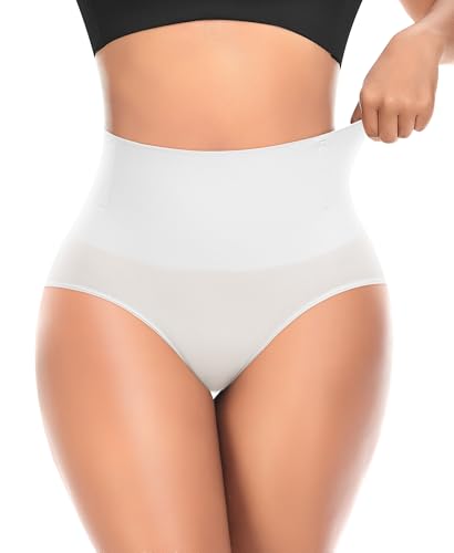 Image of Werena Tummy Control Shapewear for Women High Waisted Body Shaper Panties Slimming Girdle Shaping Briefs