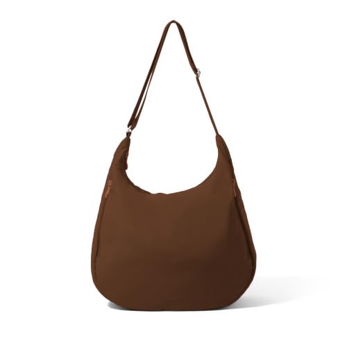 Image of Baggallini Swift Hobo Crossbody Bag for Women - Lightweight 15.7 inchx16 inch Travel Purse Handbag Hobo Bag
