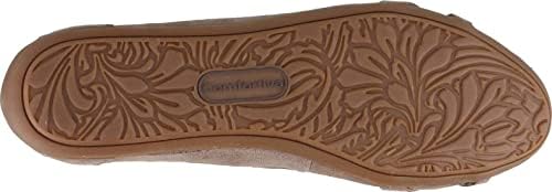 Comfortiva Maloree Smoke Distressed Foil Suede 7 M (B) | Image 2