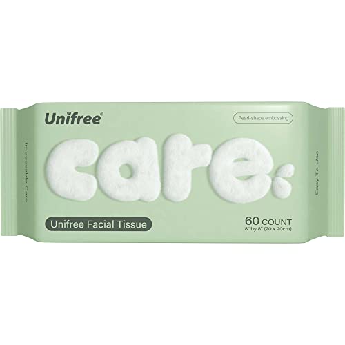Image of Unifree Facial Tissues I Dry Wipes I Makeup Remover, 8-pack Value Pack, 480 Count