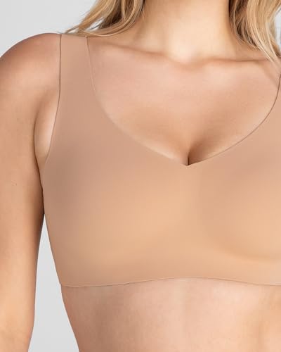 Image of HONEYLOVE Bras for Women - SoftForm Wireless Bra - Comfortable Support with No Underwire