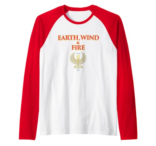 Earth, Wind & Fire Crest Raglan Baseball Tee
