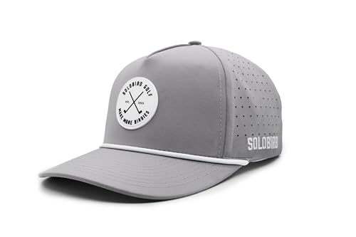 Image of Golf Hat for Men - Golf Snapback - Fun Hat for Golfing - Rope Golf Hat for Men and Women - Make More Birdies