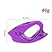 harayaa Rope Ascender Clamp Lightweight Aluminum Alloy Adjustable Riser Fits 9-10mm Rope Self Locking Grip Suitable for Rock Climbing Protection Rappelling Tr, Purple