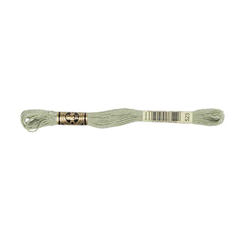 Image of DMC 6-Strand Embroidery Cotton Floss, Light Fern Green