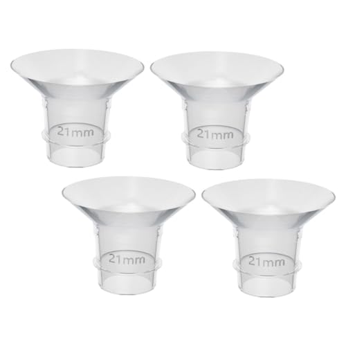 IWOWHERO 4pcs Converter Pumps Clear Flange Inserts Wearable Accessories Wearable Parts Inserts Parts Supplies