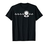 Dart Heartbeat - Este diseño de lanzamiento de dardos es ideal para artistas que disfrutan de este competitivo juego de pub que se disfruta de forma recreativa en todo el mundo. Perfecto para los amantes de los dardos y cualquier persona que busque ropa de dardos linda para llevar en el Día Nacional de los Dardos.