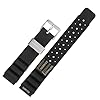 Topuly 20mm 22mm 24mm Rubber Watch Band Compatible for Citizen Hyper Aqualand Duplex Promaster Men's Dive Silicone Strap Wirstband accessories replacement for Men and Women (22mm) #3