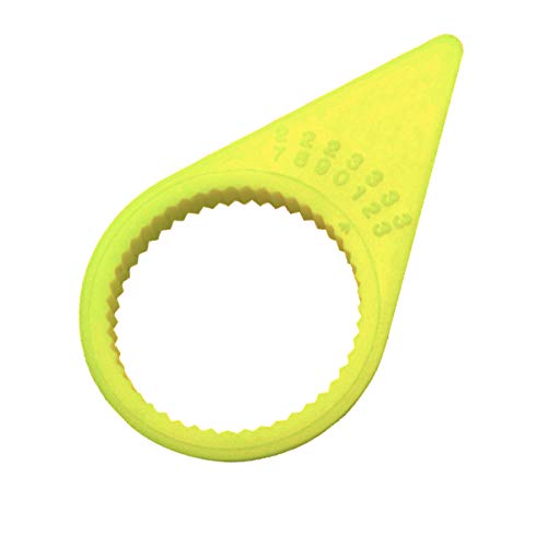 Haltec Checkpoint 100 - Yellow 22 Mm Loose Lug Nut Indicator Wheel Nut Check Indicators For Commercial Trucks #TOP3