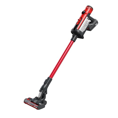 Henry Quick Turbo, HEN.100, Cordless Stick Vacuum, Red, 300W, 1 Litre