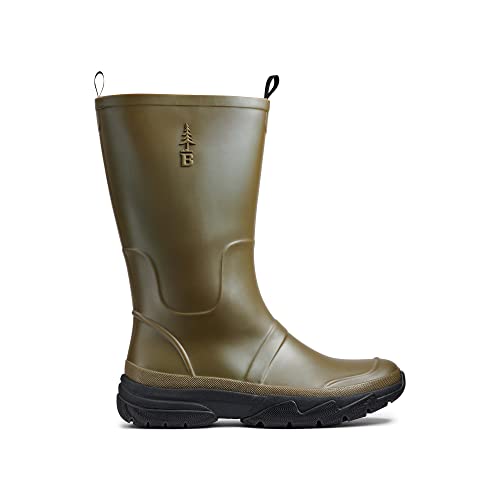 BASS OUTDOOR Men's Field Rainboot Ankle Boot3