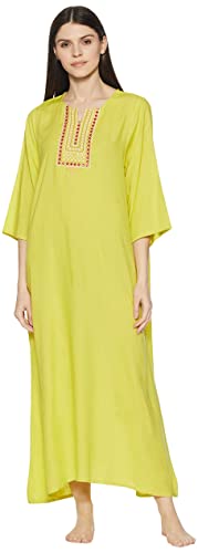 Image of Indigo Women's Rayon Ankle Length Nightdress