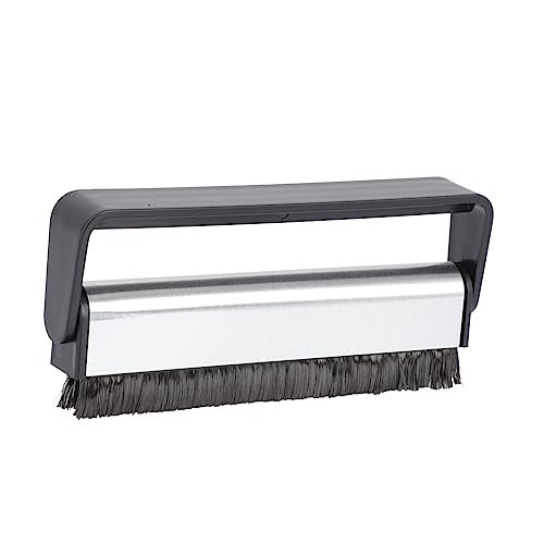 KALLORY Cleaning Brush Accessories Vinyl Record Player Brush Fiber Antistatic Durable for Djs and Turntable Lovers