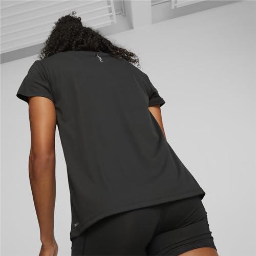 Camiseta Puma Run Logo SS Feminina Preta