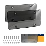 License Plate Camera Blocker,Transparent License Plate Cover