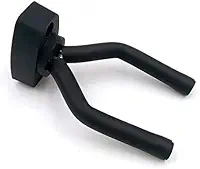 Suporte de Parede para Instrumentos Musicais, Preto, com Braços Ajustáveis e Almofadas Protetoras