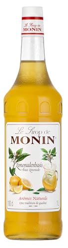 Monin Sirup Zitronen - Limonadenbasis (1 x 1 0l) - für Cocktails - Limonaden - Süßspeisen - ohne Alkohol - vielseitig einsetzbar - Gastronomiequalität