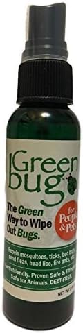 Greenbug Bug Repellent: All Natural Bug Spray Safe for Baby, Kids, Adults and Pets. Power of Cedar Oil as Natural Insect Repellent and Killer