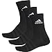 Produktbild adidas Light Crew Socks Socken 3er Pack (black, l)
